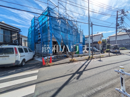 接道状況および現場風景 【日野市百草】