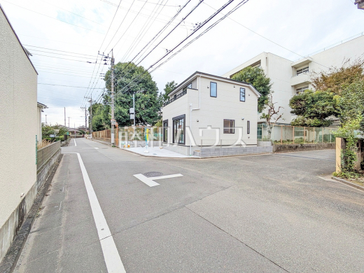 接道状況および現場風景　【国分寺市並木町２丁目】