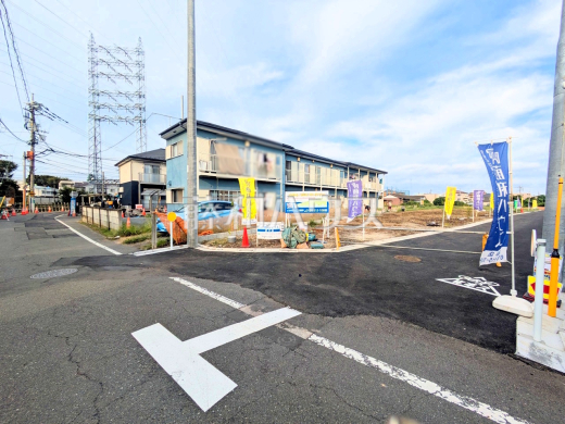 接道状況および現場風景 【府中市白糸台4丁目】