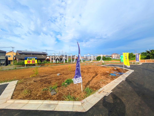 ≪現地写真≫　ご家族の夢を思いのままにかなえるため、自由設計プランを採用。ご家族お一人お一人にマッチした、世界に一つだけのオリジナル住宅を実現してみませんか？　【府中市白糸台４丁目】