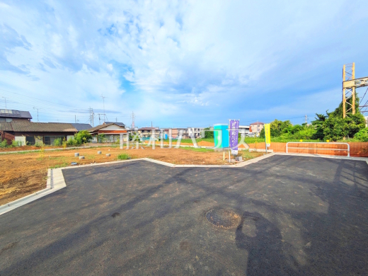 ≪現地写真≫　建築会社を自由にセレクトできる土地分譲で理想の暮らしを叶えて下さい　【府中市白糸台４丁目】