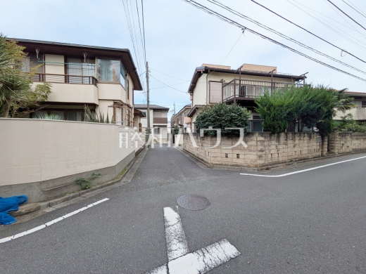 接道状況および現場風景　【練馬区東大泉４丁目】