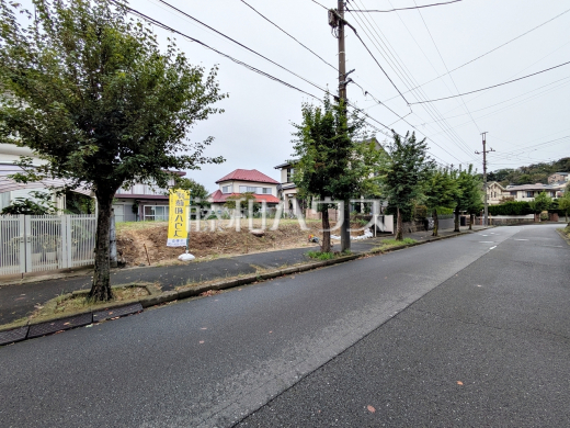 接道状況および現場風景　【日野市三沢２丁目】