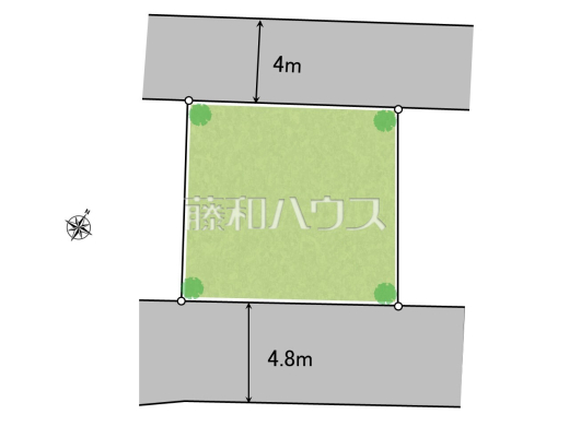 全体区画図　【和光市新倉３丁目】
