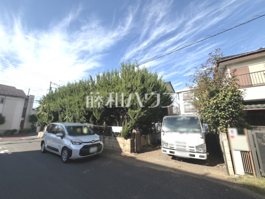 接道状況および現場風景　【小平市花小金井２丁目】