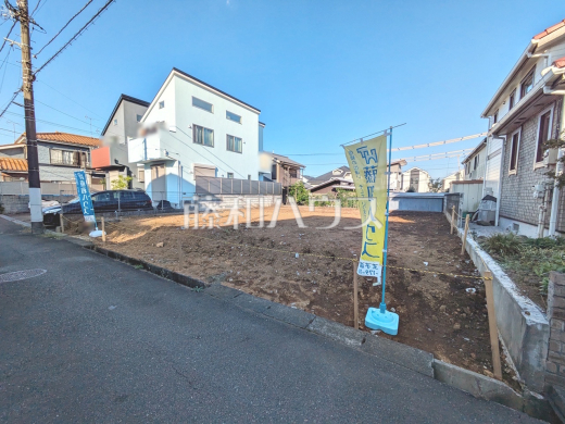 接道状況および現場風景 【八王子市散田町2丁目】