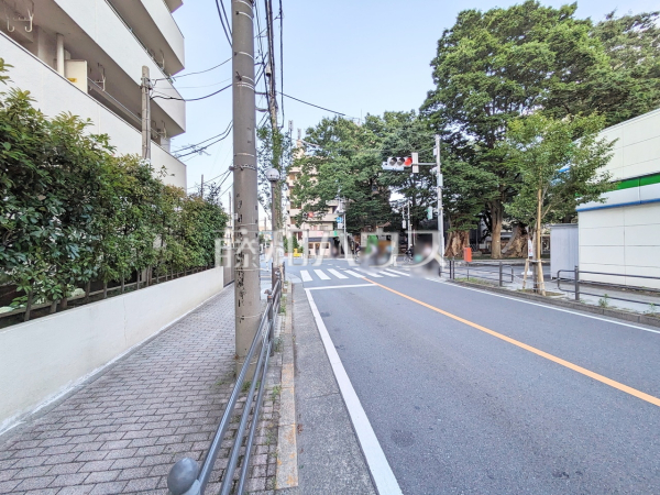 前面道路