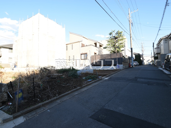 接道状況および現場風景　【練馬区羽沢２丁目】