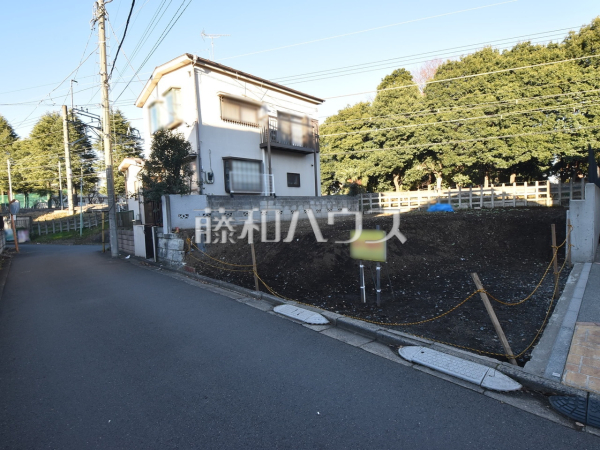 接道状況および現場風景　【東村山市萩山町４丁目】