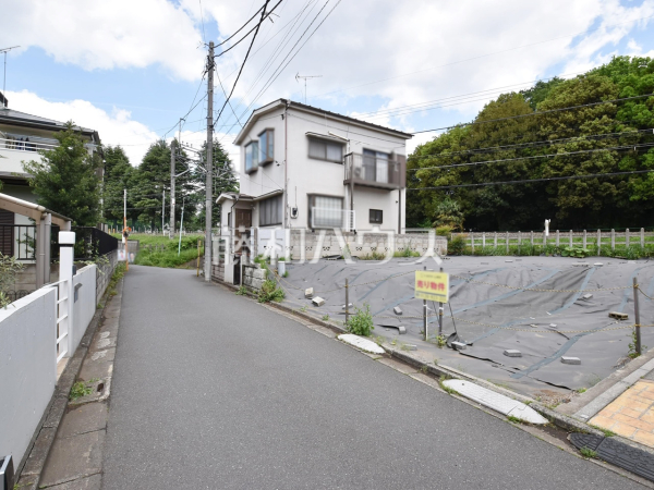 接道状況および現場風景　【東村山市萩山町４丁目】