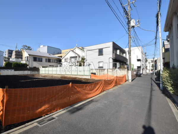 接道状況および現場風景　【武蔵野市吉祥寺本町４丁目】