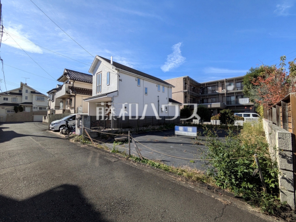 接道状況および現場風景　【小金井市前原町３丁目】