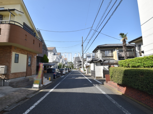 接道状況および現場風景　【練馬区大泉学園町８丁目】