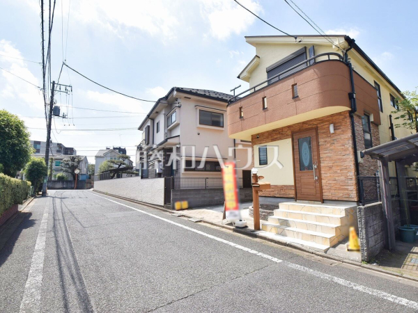 接道状況および現場風景　【練馬区大泉学園町８丁目】
