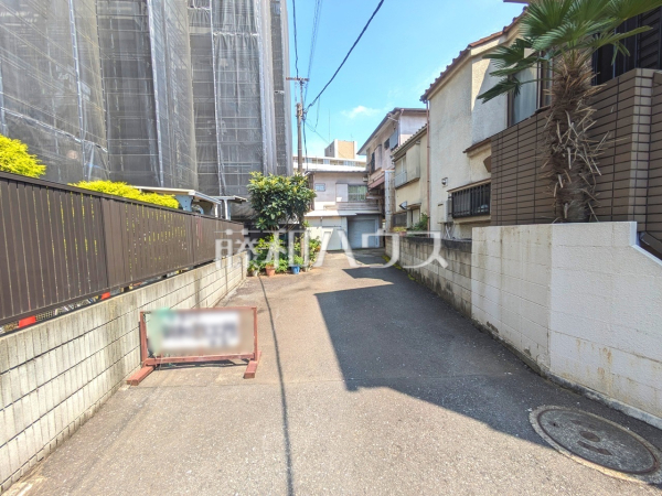 接道状況および現場風景　【西東京市芝久保町５丁目】