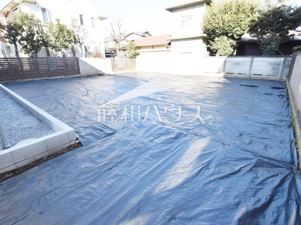 現地写真　【杉並区南荻窪４丁目】造成中完了致しました。ぜひ現地をご覧になりませんか？
