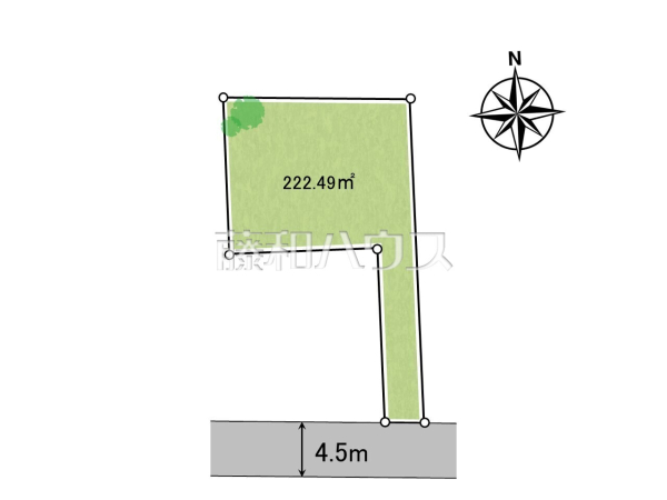 全体区画図　【杉並区南荻窪４丁目】