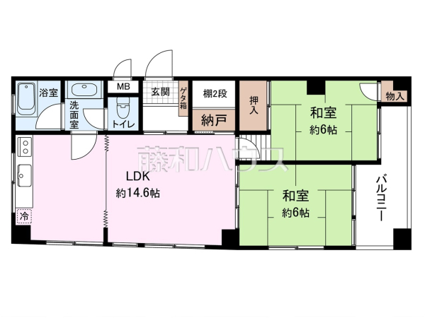 間取図　【荻窪スカイハイツ】