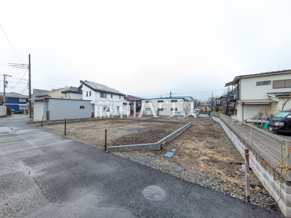 接道状況および現場風景　【昭島市拝島町２丁目】
