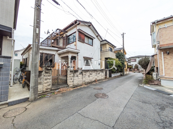 接道状況および現場風景　【新座市馬場２丁目】