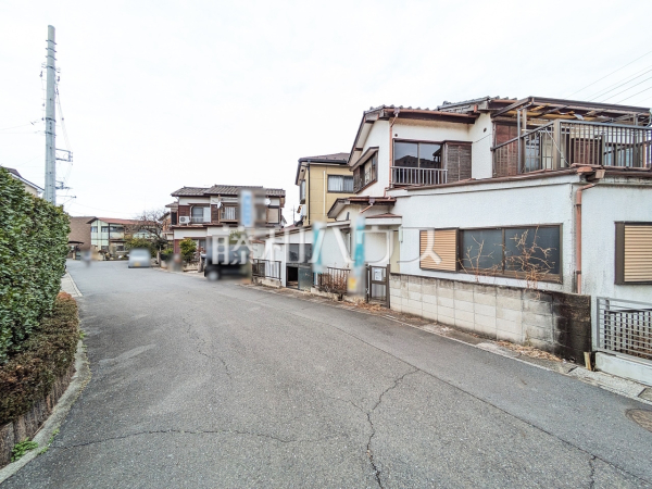 接道状況および現場風景　【新座市馬場２丁目】