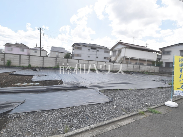 ≪現地外観≫建築条件はございませんので、ライフスタイルに合わせた自由なマイホームづくりが可能です。【府中市西府町５丁目】