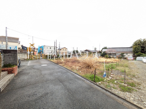 接道状況および現場風景　【昭島市大神町３丁目】