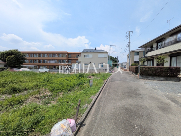 接道状況および現場風景　【昭島市大神町３丁目】