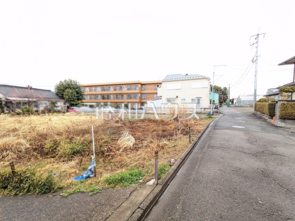 接道状況および現場風景　【昭島市大神町３丁目】