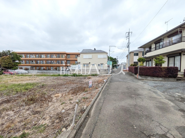 接道状況および現場風景　【昭島市大神町３丁目】