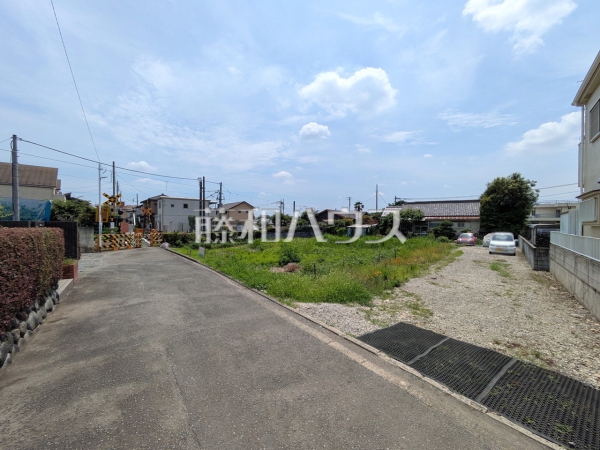 接道状況および現場風景　【昭島市大神町３丁目】