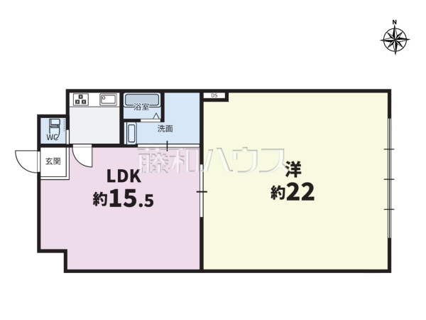 間取図　【ライオンズマンション府中第5】