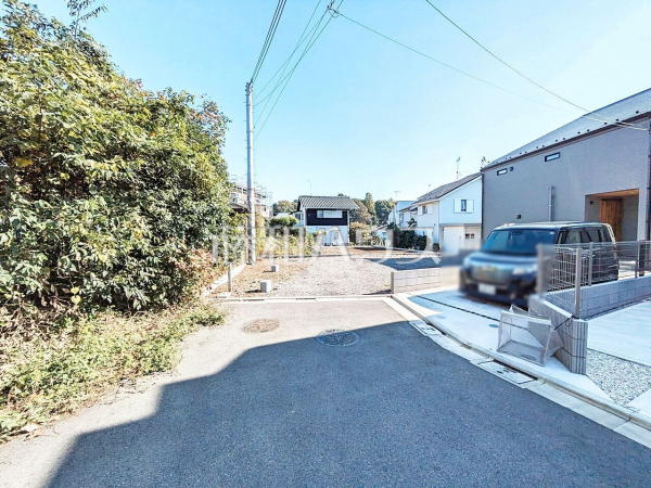 接道状況および現場風景　【国立市谷保】