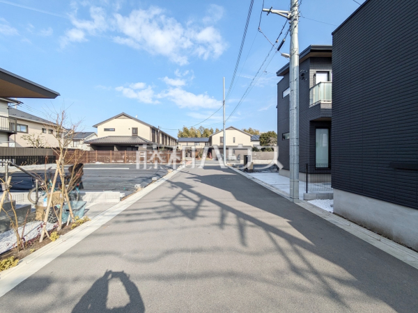 接道状況および現場風景　【西東京市富士町２丁目】