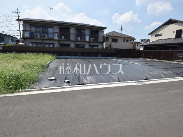 B号地　現地写真　【西東京市富士町２丁目】