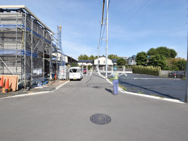 接道状況および現場風景　【西東京市富士町２丁目】