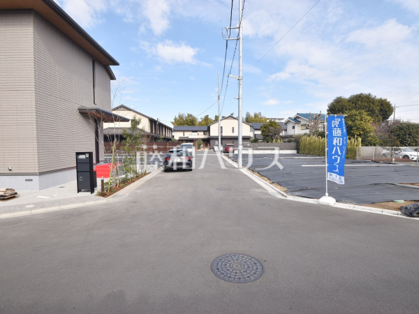 接道状況および現場風景　【西東京市富士町２丁目】
