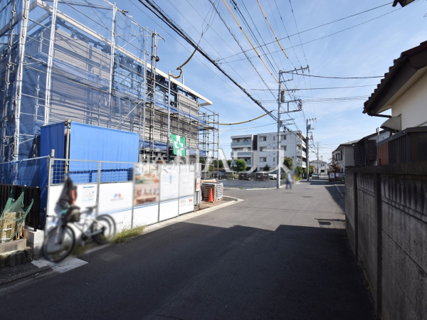 接道状況および現場風景　【西東京市富士町２丁目】