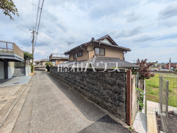 接道状況および現場風景　【武蔵村山市本町３丁目】
