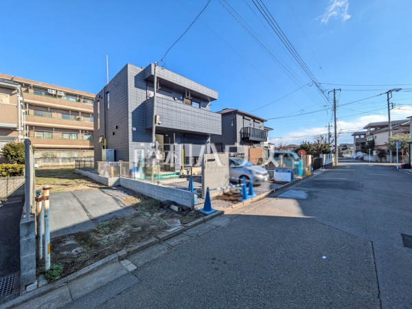 接道状況および現場風景　【東大和市仲原３丁目】