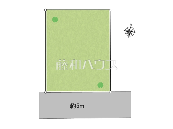 全体区画図　【八王子市南陽台１丁目】