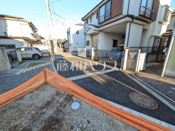 接道状況および現場風景　【東村山市青葉町３丁目】