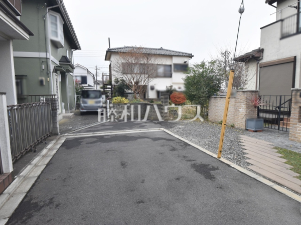 接道状況および現場風景　【東村山市青葉町３丁目】