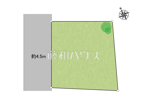 全体区画図　【杉並区西荻南４丁目】