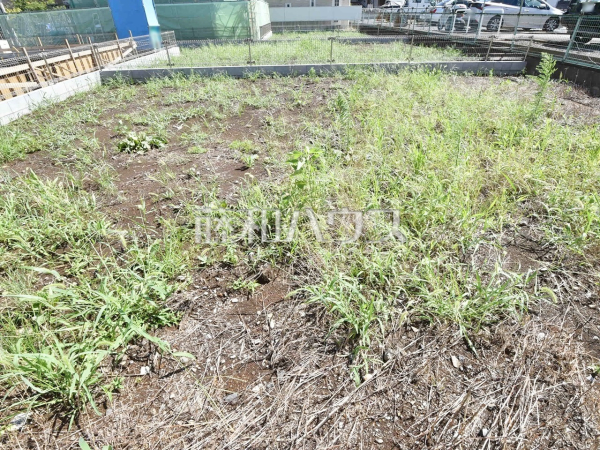 4号地　現地写真　【小平市小川町１丁目】 建築会社を自由にセレクトできる土地分譲で理想の暮らしを叶えて下さい 