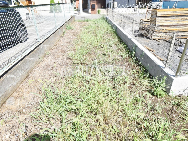 4号地　現地写真(路地状部分)　【小平市小川町１丁目】
