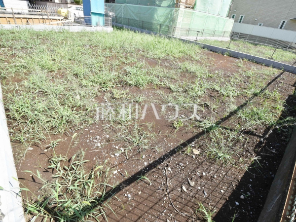 5号地　現地写真　【小平市小川町１丁目】 きれいに整備された敷地。これから夢の新邸がここに建ちます。 
