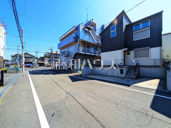 接道状況および現場風景　【八王子市絹ケ丘２丁目】