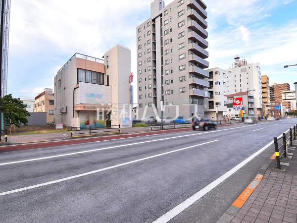 接道状況および現場風景　【八王子市八木町】