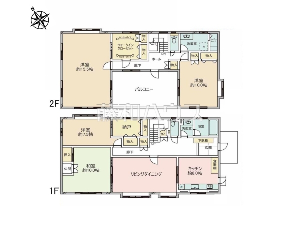 間取図　【立川市高松町１丁目】